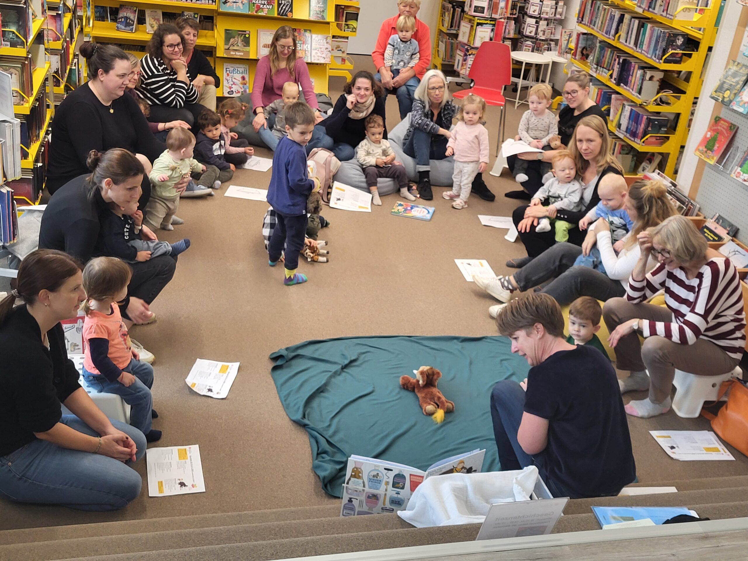 Der Buchstart ist für die Kleinsten das Grösste.