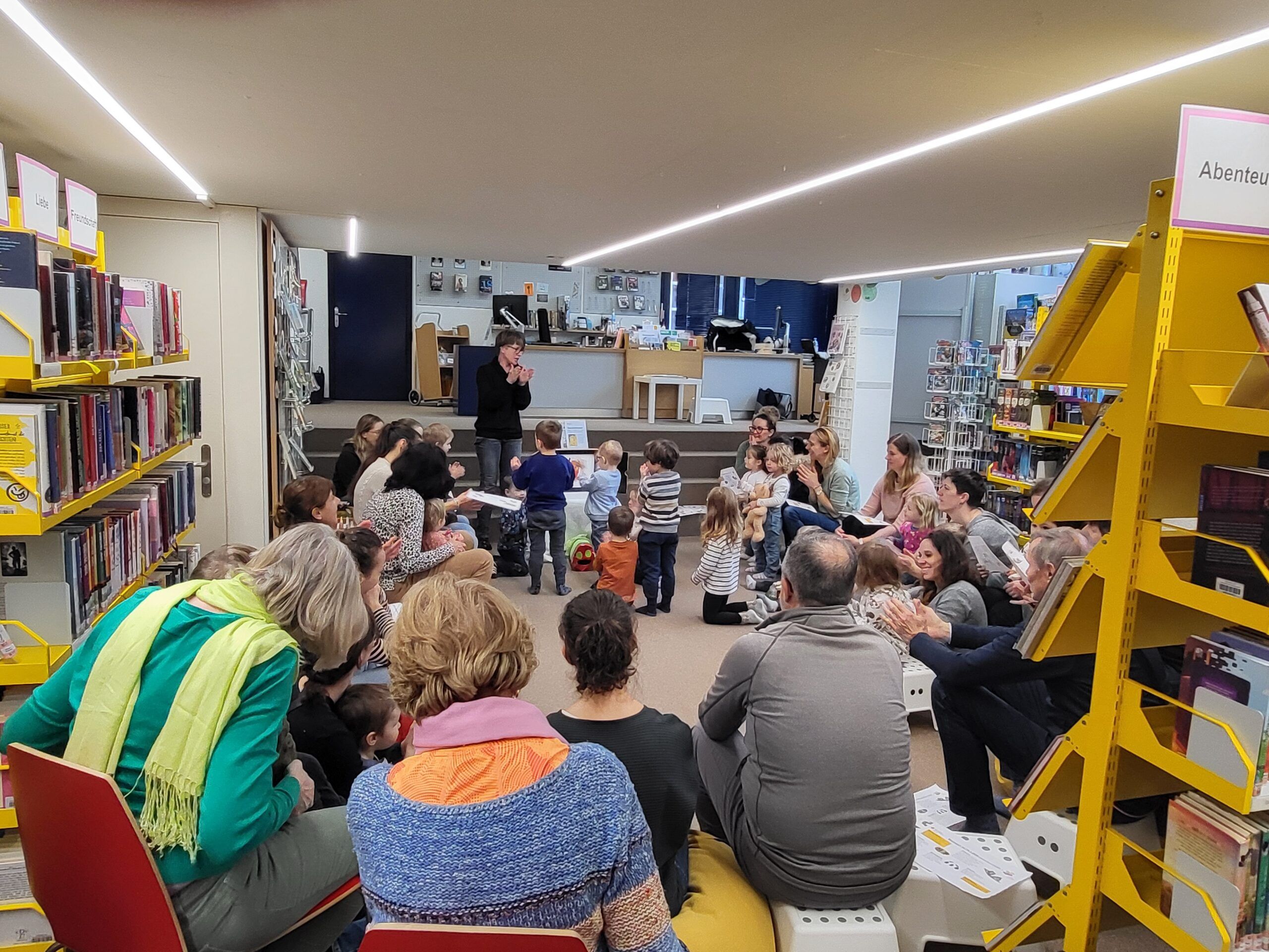 Buchstart - alle machen mit